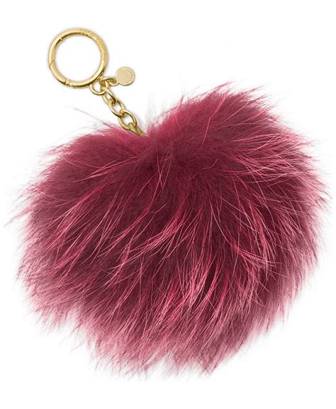 michael kors fur pom pom|Pom.